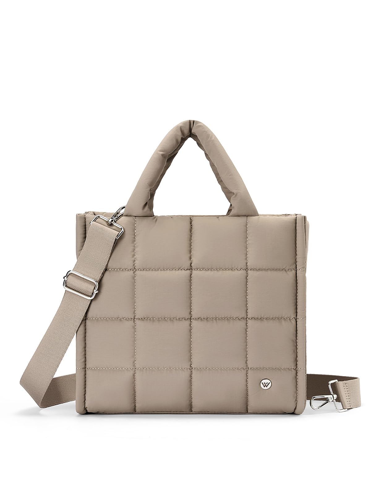 Bolsa Tiracolo Westbronco Puffer Acolchoada De Nylon Para Mulheres