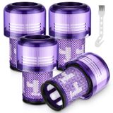 Substituições De Filtro Para Dyson V12 Detect Slim Vacuum, Pacote Com 4
