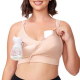 Sutiã Pumping Momcozy Lycra, Sem Usar As Mãos, Amamentação