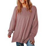 Moletom Feminino Casual De Manga Comprida Shewin