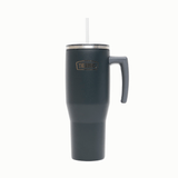 Copo Térmico Aruba Com Canudo Preto Thermos - 1,1l