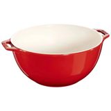 Bowl Staub Em Cerâmica Vermelho Cereja 25cm 405107970