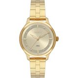Relógio Orient Feminino Ref: Fgss0240 C1kx Casual Dourado
