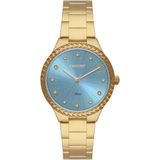 Relógio Orient Feminino Ref: Fgss0247 A1kx Casual Dourado