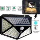 Luminária Led Solar Com Detector De Movimento Design Moderno