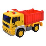 Caminhão Fricção Construção Com Luz E Som Dmt5697 - Dm Toys