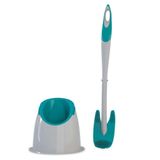 Escova Sanitária Emborrachada Com Suporte Flash Limp Ban6101