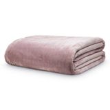 Cobertor Velour King 300g Neo Clássico Camesa Rosê