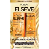 Kit Shampoo + Condicionador L&#39;oréal Paris Elseve Óleo Extraordinário 375 Ml + 170 Ml