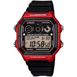 Relógio Casio Masculino Ref:ae-1300wh-4avdf Digital Retangular