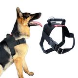 Peitoral Tático Para Cachorro - Tamanho G - Preto