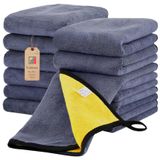 Toalha De Limpeza De Microfibra Faluruzi Para Cuidados Com O Carro 40x40cm (12)