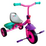 Triciclo Infantil Rosa - Segurança E Diversão Para Os Pequenos