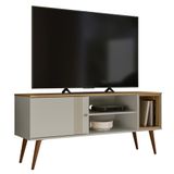 Rack Bancada Para Tv 55 Pol 136cm Romeo Off/nature Z49 - Mpozenato