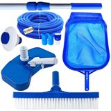 Kit Limpeza Piscina Mangueira Ecológica 6m Cabo 2mt Clorador