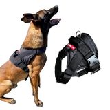 Peitoral Swat Para Cachorro - Tamanho Gg - Preto