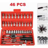 Kit De Ferramentas Para Reparos Automotivos Acompanha Maleta