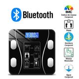 Balança Corporal Digital Com Conexão Bluetooth Cor Preta