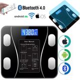 Balança Corporal Digital Com Conexão Bluetooth
