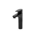 Misturador Monocomando Lavatório Mesa Bica Média Preto Fosco