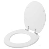 Tampa De Vaso Sanitario Com Amortecedor Leiria Branco Para Bacia Luzarte