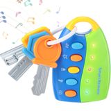 Brinquedo Musical Smart Remote Car Key Skylety Para Crianças (azul)
