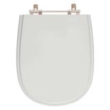 Assento Sanitario Poliester Paris Sterling Silver (cinza Claro) Para Vaso Ideal Standard