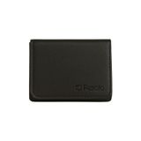 Carteira Masculina Fasolo Couro Compacta Fina - Preta