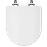 Assento Sanitário Com Amortecedor Coimbra Branco Para Vaso Luzarte