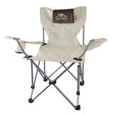 Cadeira De Camping Dobravel Com Apoio De Braços Retratil Praia Portatil Piquenique Bolsa Viagem Verao