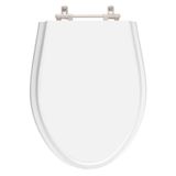 Assento Sanitario Poliester Victoria Branco Para Vaso Ideal Standard