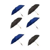 6 Guardas-chuva Automático Grande Gg Voyagem Samurai