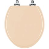 Assento Sanitário Com Fechamento Lento Convencional Oval Rosa Floral Para Vaso Deca