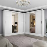 Closet Casal Duplo Dubai 6 Portas Plus 6 Gavetas
