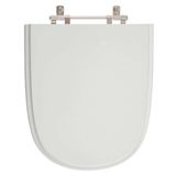 Assento Sanitario Poliester Ezedra Silver (cinza Claro) Para Vaso Ideal Standard