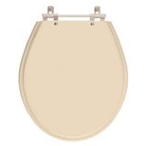 Assento Sanitario Poliester Carina Visone (salmão) Para Vaso Ideal Standard