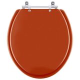 Assento Sanitario Poliester Targa Caramelo Para Vaso Deca