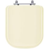 Assento Sanitario Poliester Misti Palha (bege Claro) Para Vaso Icasa