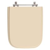 Assento Sanitario Poliester Tivoli Visone (salmao) Para Vaso Ideal Standard