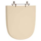Assento Sanitario Poliester Ezedra Visone (salmao) Para Vaso Ideal Standard