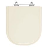 Assento Sanitario Poliester Vogue Plus Creme (bege Claro) Para Vaso Deca