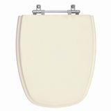 Assento Sanitario Poliester Monte Carlo Creme Para Vaso Deca