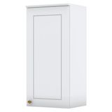 Armario Aereo 1 Porta Mdf 40 Cm Americana C364 Branco Henn