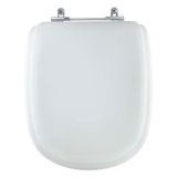 Tampa De Vaso Sanitario Almofadada Paris Branco Para Bacia Ideal Standard