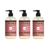 Sabonete Líquido Para Mãos Mrs. Meyer&#39;s Clean Day Rosemary 370ml X3
