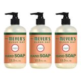Sabonete Para Mãos Mrs. Meyers Geranium 370ml (pacote Com 3)