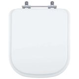 Tampa De Vaso Debba Square Branco Para Bacia Roca 6lpf