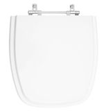 Tampa De Vaso Acrilico Flex Branco Para Bacia Deca 6lpf
