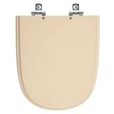 Assento Sanitário Soft Close Ezedra Visone Para Vaso Ideal Standard