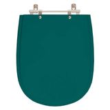 Assento Sanitário Poliester Paris Verde Amazonia Para Vaso Ideal Standard
